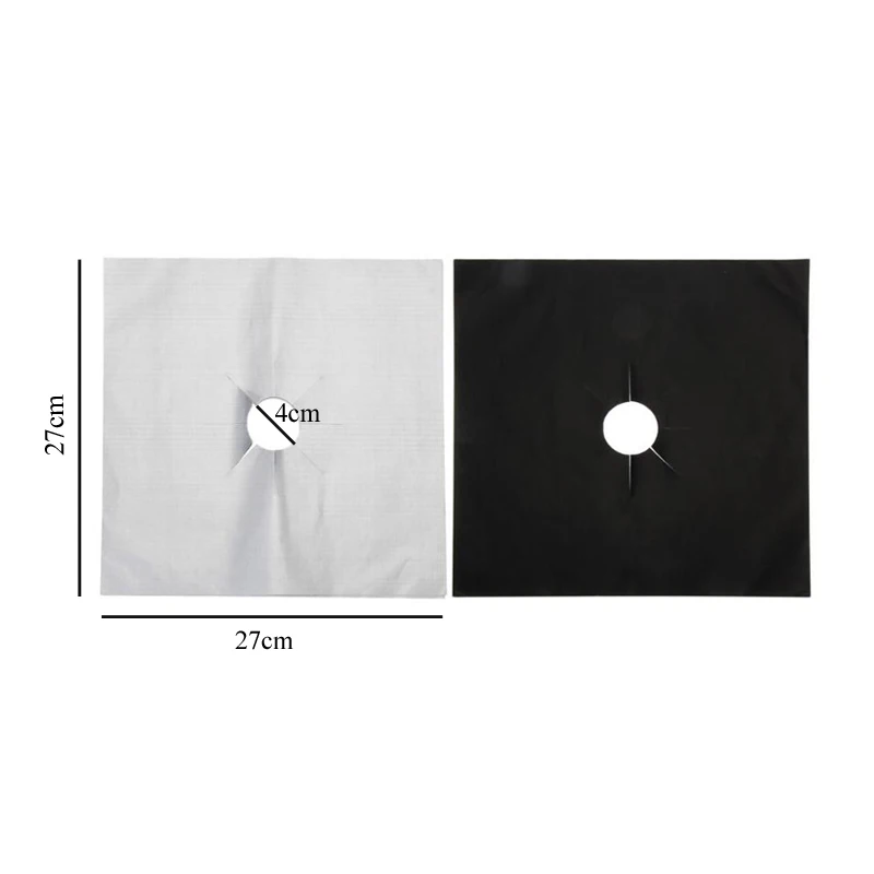 4 шт. защитное покрытие для газовой плиты крышки вкладыш с антипригарным