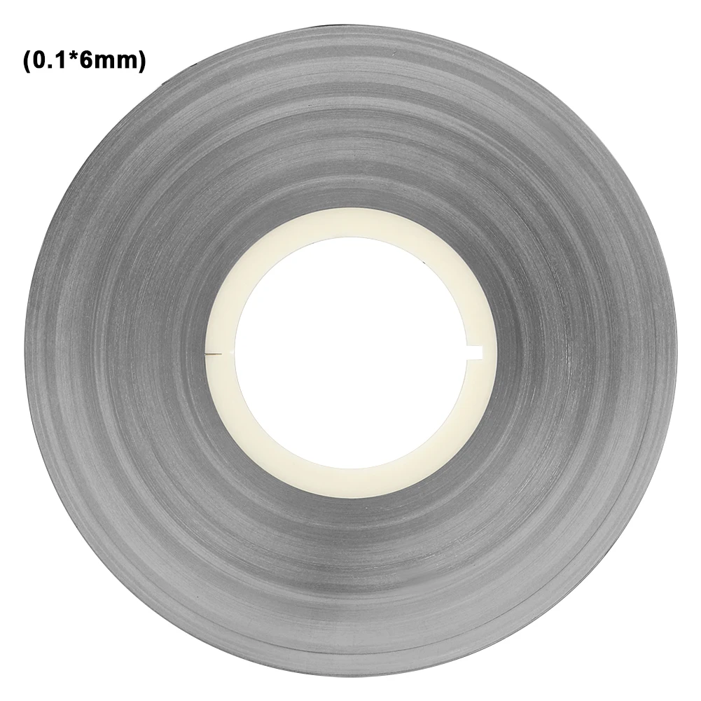 

0,1 мм никелированная стальная лента, лента для точечной сварки аккумулятора, 1 кг (0,1*6 мм)