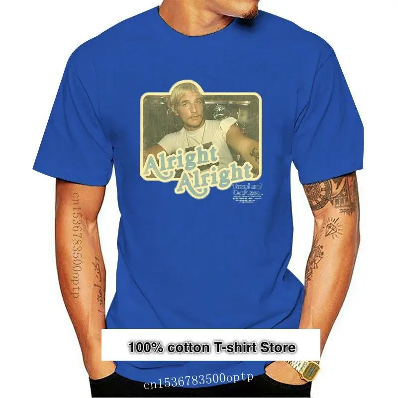 

Camiseta de Dazed, camisa de McConaughey OK, все высокие