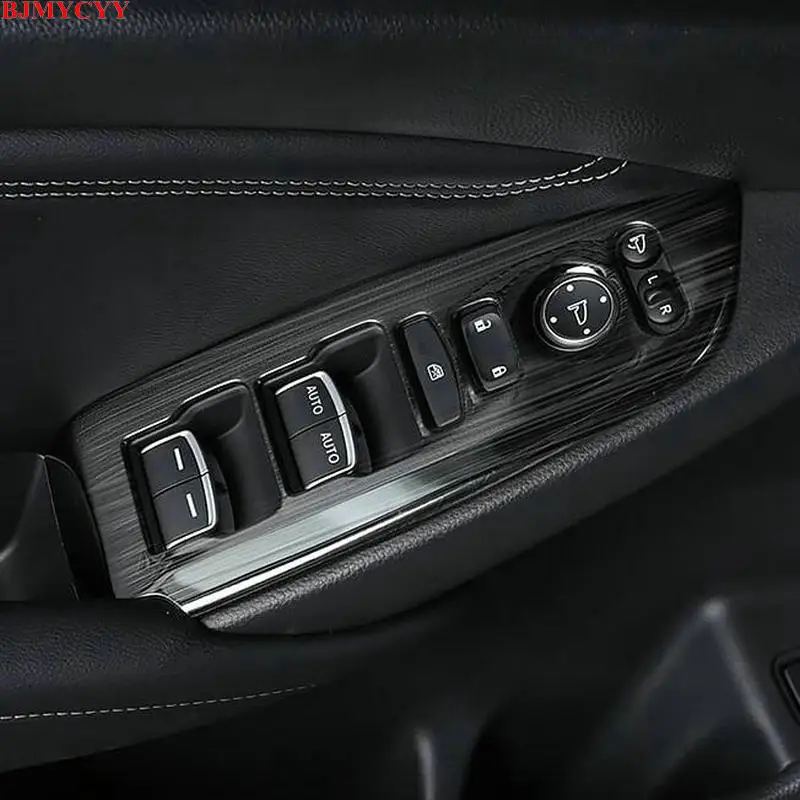 4 шт./компл. декоративная рама оконного регулятора из нержавеющей стали BJMYCYY для