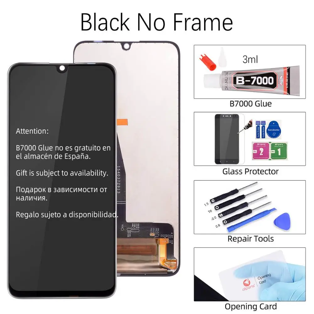 Black No Frame 10 сенсорный дисплей для huawei P Smart ЖК-дисплей сенсорный экран дигитайзер для huawei P Smart Замена ЖК-дисплея - Цвет: Black No Frame