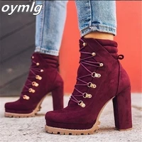 2020 winter warm fur high top sneakers woman fashion women shoes lace up casual shoes platform winter sneakers