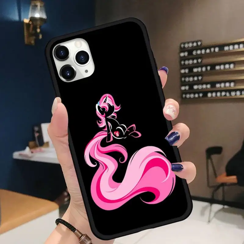 

Cute colorful unicorn Phone Case for iPhone 11 12 pro XS MAX 8 7 6 6S Plus X 5S SE 2020 XR Soft silicone Funda shell capa