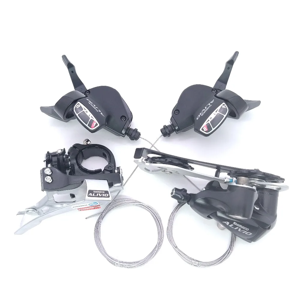Alivio M410 переключения передач группа содержит SL FD RD 3x8s 24 Скорость 3 шт. рычаги