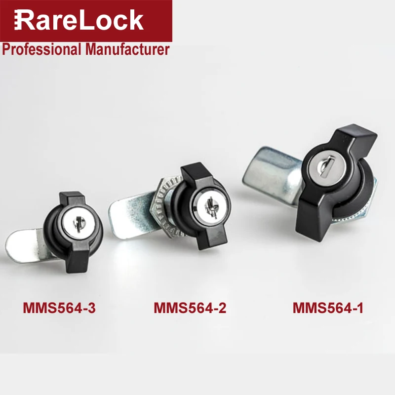 Rarelock ручка шкафа кулачковый замок для хранения-коробка для ювелирных изделий Чехол почтовый ящик электронный файл шкаф офисный продукт промышленности MS564 hh
