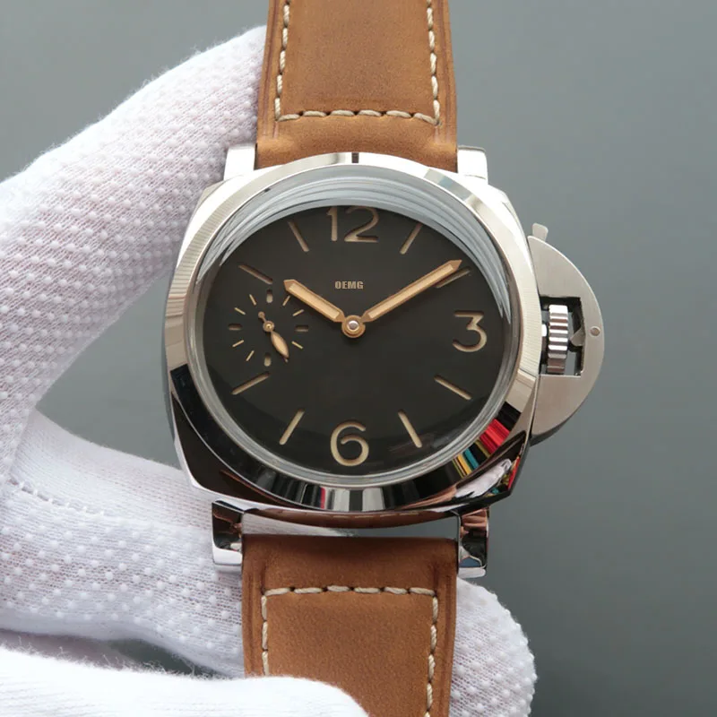 

Men's Watches Automatic Mechanical Watch For Men OEMG PAM422 Luxury Watch Leather Strap Top Quality AAA 1:1 Replica Watch