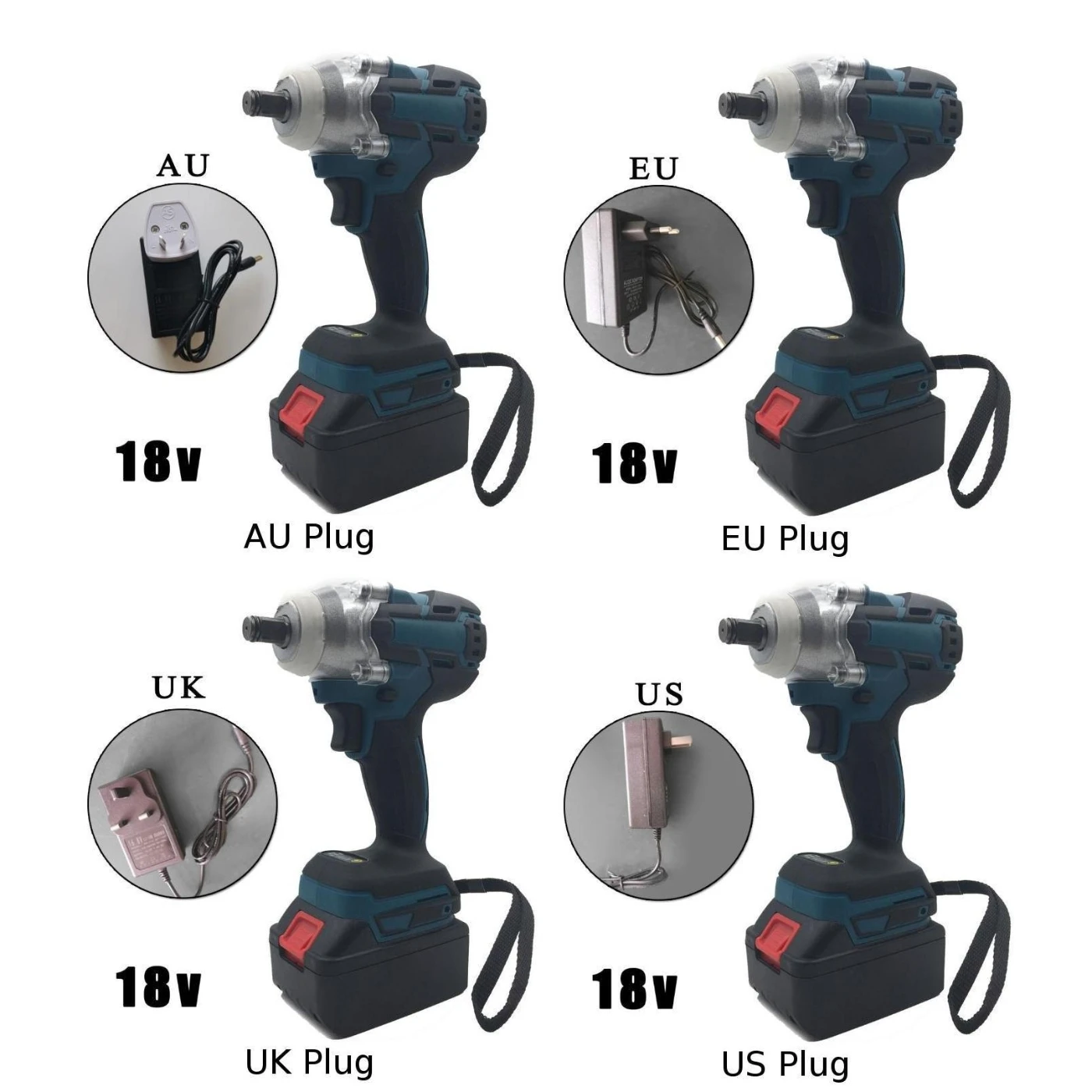 18В 1/2 &quot520нм крутящий момент бесщеточный беспроводной электрический ударный