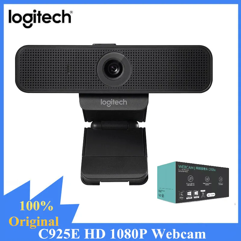 Новый оригинальный Logitech C925e 1080p HD веб-камера Автофокус USB камера со встроенным