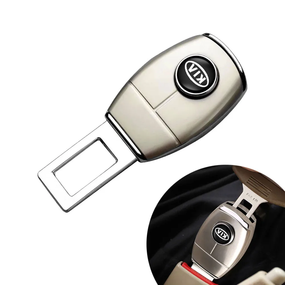 

Metal Styling Car Seat Belt Extension Buckle Safety Seat Belt Extender Clip For Kia Sportage Ceed Rio Picanto Sorento Rio 3 Soul