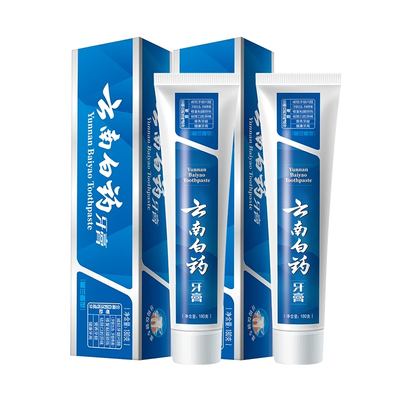 Зубная паста Yunnan Baiyao для кровотечения десен/болеутоляющая зубная мята