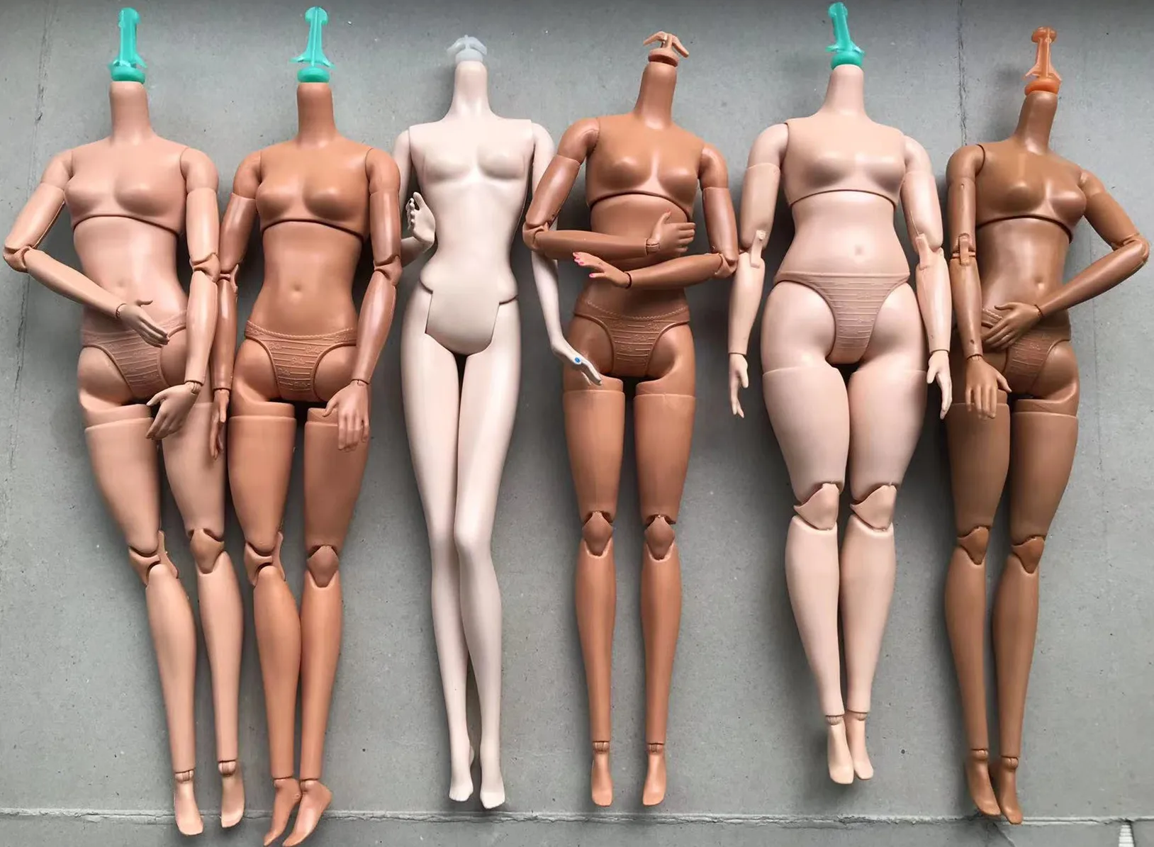 

Original Doll Yoga Body White Black Brown Beige Color 1/6 Girl Doll Princess Doll Toy Figures Wonder Lady Super Model Doll Body