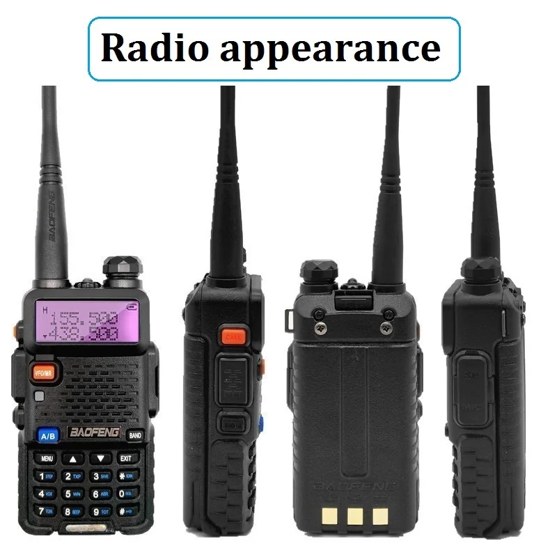 baofeng uv 5r 8w walkie talkie vhf uhf two way radio station transceiver ham cb radio amateur uv5r talki walki for hunting 10km free global shipping