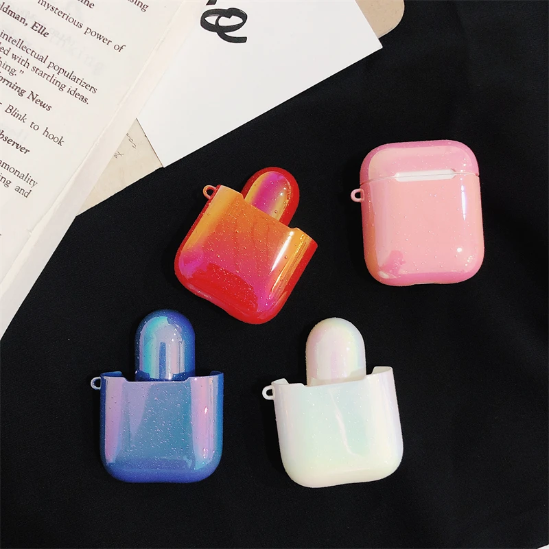 

Suitable for AirPods 1/2 headphone case Suitable for AirPod 2 colorful raindrop wireless bluetooth headset protective case