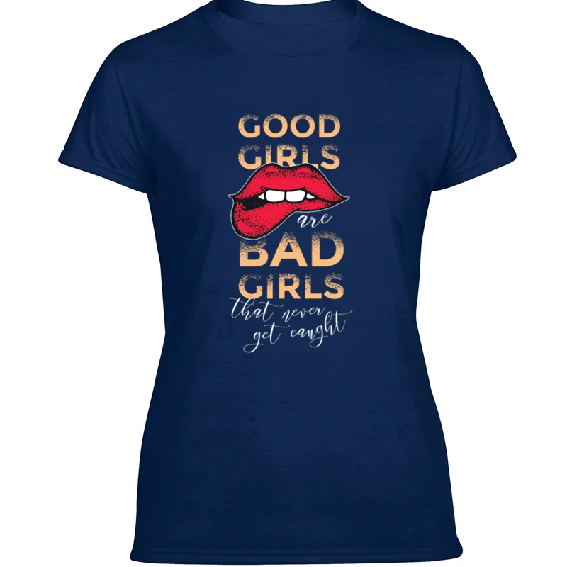 

Printed Good Girls Bad Girls Men T-Shirt Comics Men's Tshirt Camisas Shirt 100% Cotton Tee Tops