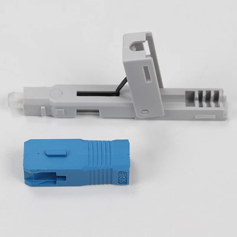 

100PCS Embedded Fiber Optic Quick Connector SC/UPC FTTH SC UPC SC Single Mode UPC Fast Connector