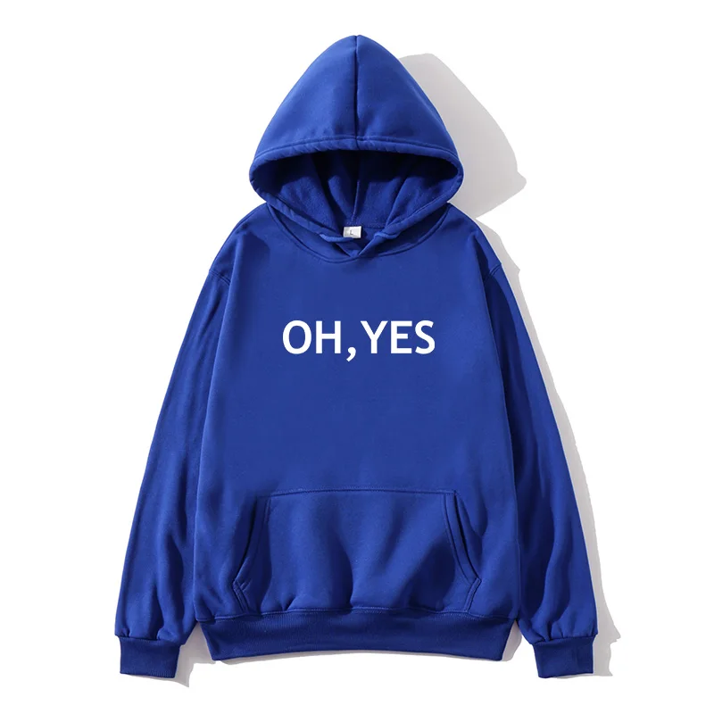 Oh yes Hoodies Sweatshirts 2020 Women Casual Kawaii Harajuku Fashion Punk for Girls Clothing European Tops Korean