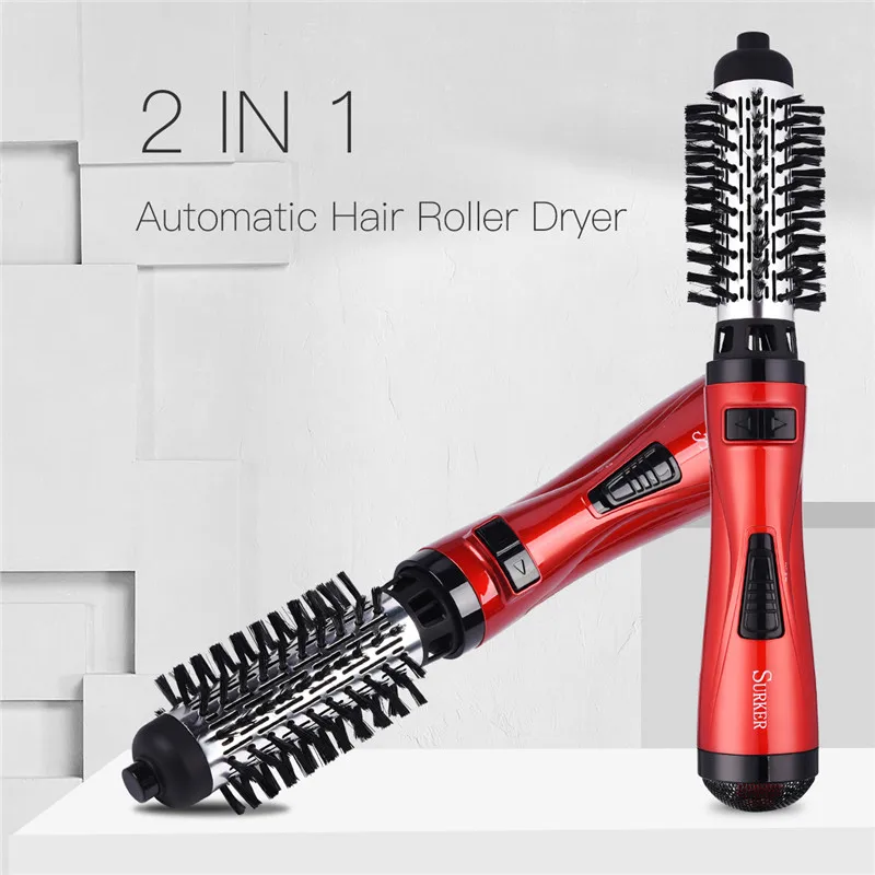 

Automatic Hair Dryer Roller Hair Curling Iron Electric Hair Curler Auto Rotating Hot Air Brush for Blow Dry Waves Curls Comb 0