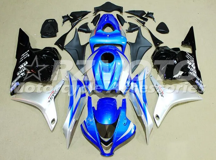 

New ABS Motorcycle whole Fairings kit Fit For Honda CBR600RR F5 2009 2010 2011 2012 09 10 11 12 Custom free blue silver