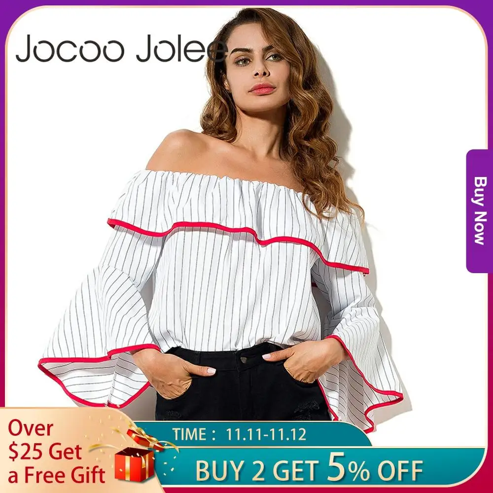 Новые Модные Топы Jocoo Jolee с открытой спиной женские топы длинным рукавом и