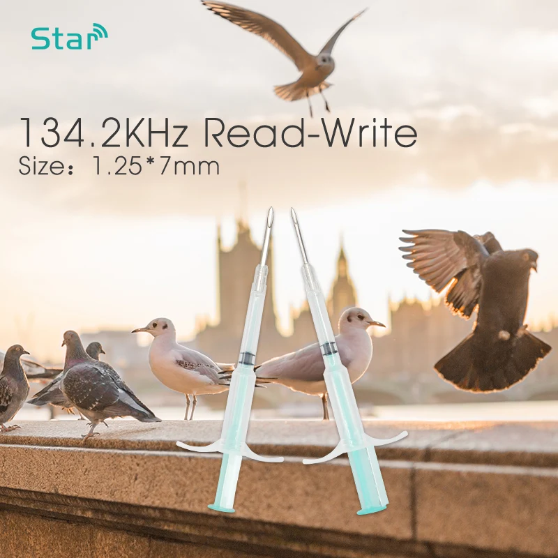 Шприц для домашних животных Rfid идентификационные бирки с имплантируемым