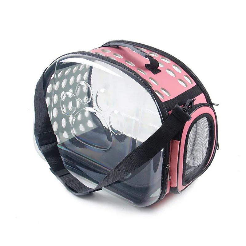 Прозрачная и дышащая Портативная сумка для кошек переносная домашних животных