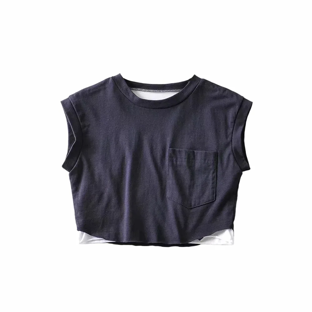 

Женская футболка без рукавов