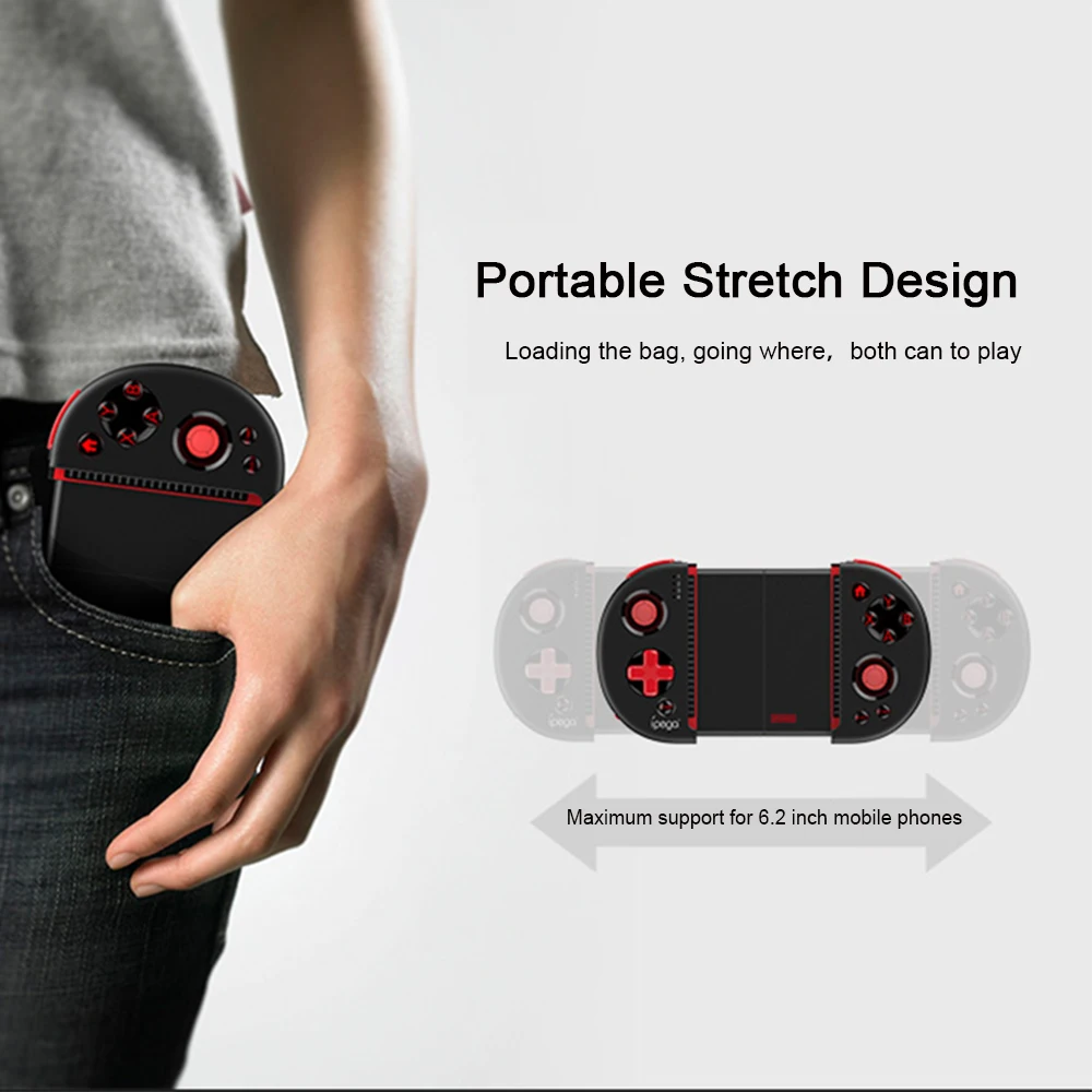 9087s bluetooth compita 4 0 joystick gamepad for phone tablet pc box gamepad game controller wireless joystick for android ios free global shipping