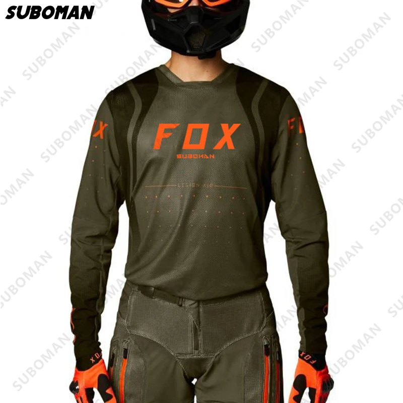 

Джерси для горного велосипеда suboman fox 2021, горный велосипед, MX Мотокросс, BMX, гоночная Джерси DH, одежда для велоспорта с длинным рукавом, футбол...