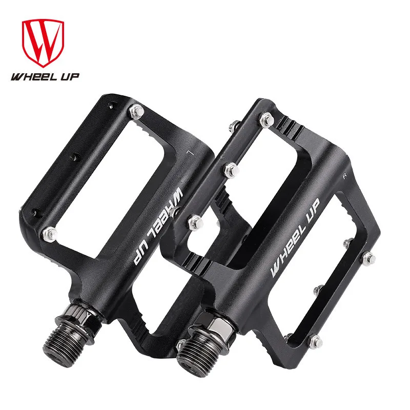 

WHEEL up Bicycle Pedal Bearing Dead Fly Pedal Non-slip Pedal Accessories Bicycle Outdoor Riding Equipment Aluminum Alloy LXB065