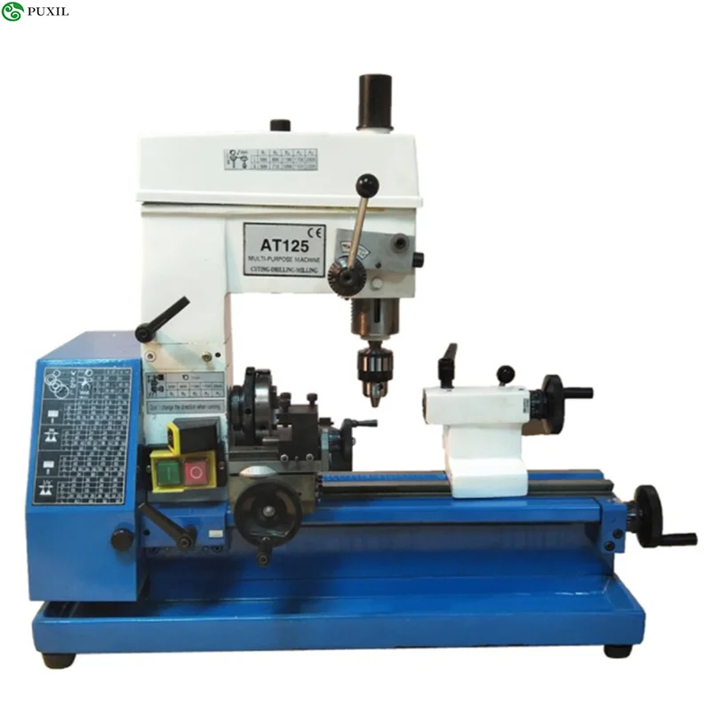 AT125 токарный станок для дома небольшой скамейки многофункциональный банк