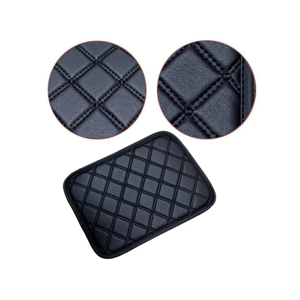 Кожаный коврик для автомобильного подлокотника универсальный внутренний ящик