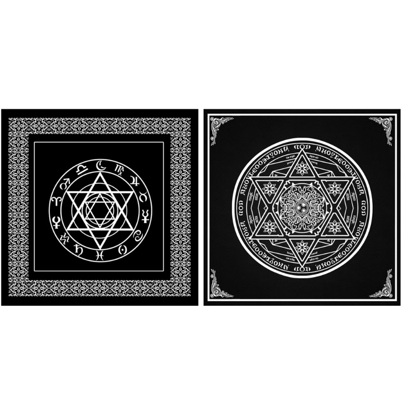 

Накладка на стол с изображением алтаря, таро, ежедневная держатель карточек настольных игр подушечка волшебника