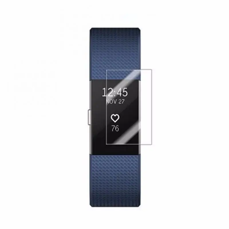 3 шт. полное покрытие для Fitbit Charge браслета закаленное стекло защита экрана чехол