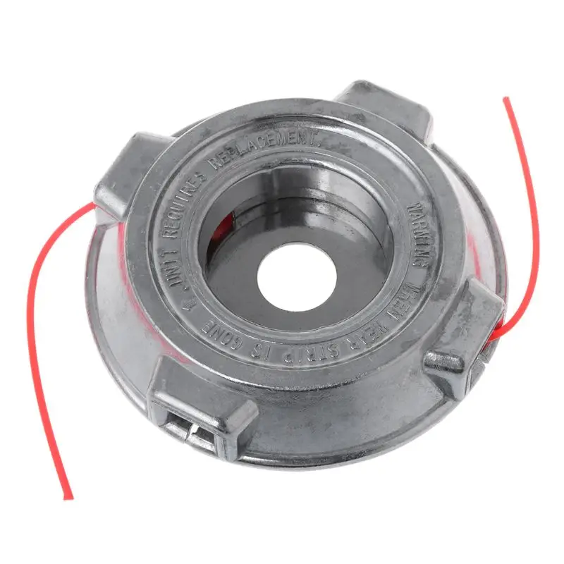 

Universal Aluminum Alloy Trimmer Head Line String Bump Grass Brush Cutter for Lawn Mower Garden Tools