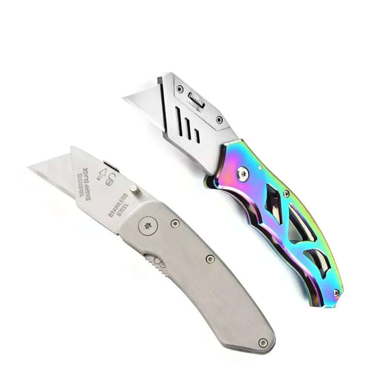 Многофункциональный нож из нержавеющей стали резак для бумаги Открытый Чехол