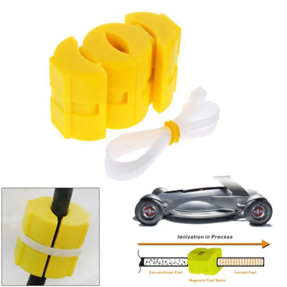 

2pcs Magnetic Vehicle Fuel Gasoline Oil Saver for Car Truck Boat Energy-Saving Emission Reduction Device Car Economizer Tools