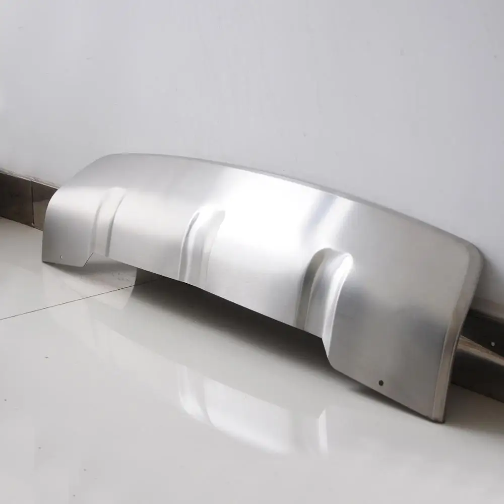 Передний Задний Нижний Бампер противоскользящие пластины защита для 2015 Land Rover