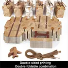 Коробка для конфет из крафт-бумаги, 10 шт.