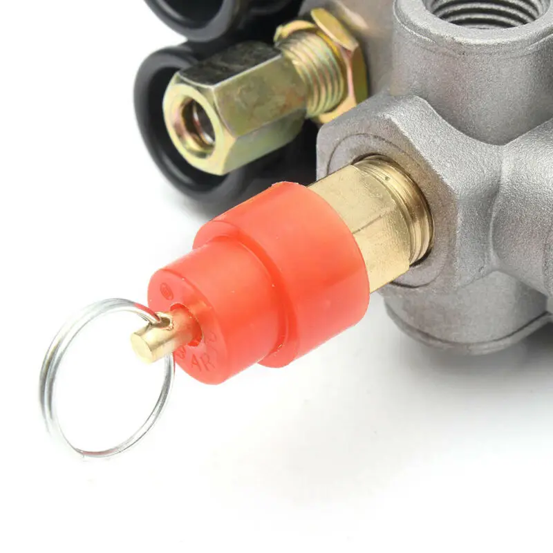 100% Фирменная Новинка 175psi 4 Порты и разъёмы переключатель давления для воздушного