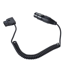 D Tap для Xlr 4 контактный разъем адаптера Питание кабель Шнур v