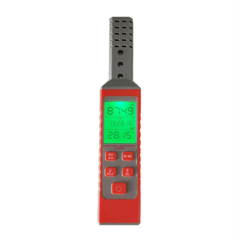 

Usb-рекордер температуры и влажности с поддержкой компьютерного мониторинга в реальном времени и ЖК-дисплеем с подсветкой