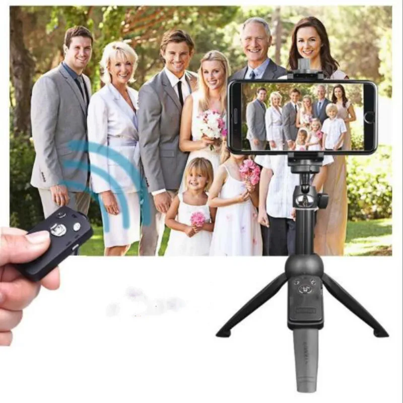 Wireless Bluetooth Selfie Stick Portable Foldable Tripod Handheld monopod For iPhone XR Samsung Gopro Hero 7 6 Yi Cam | Электроника