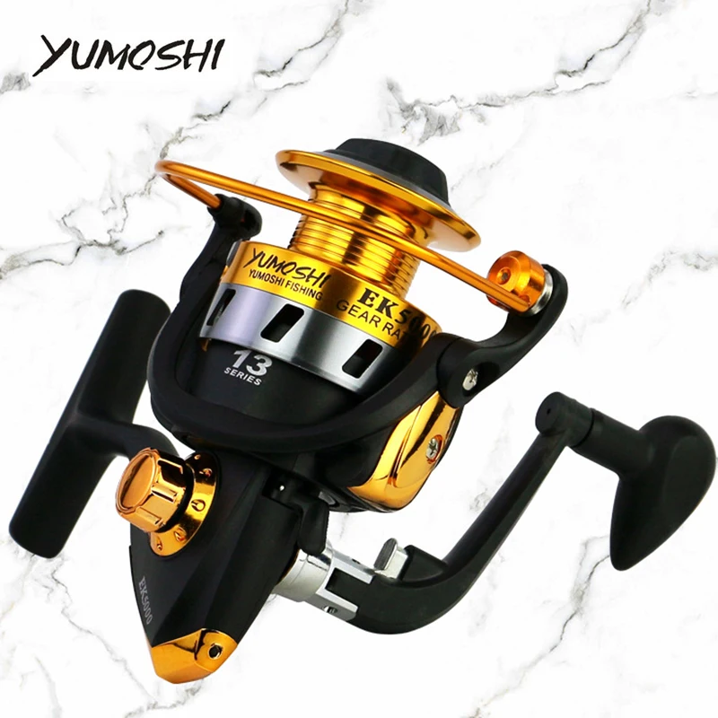 Рыболовная катушка yumoshi металлическая для спиннинга серия 12BB 1000-7000 рыболовное