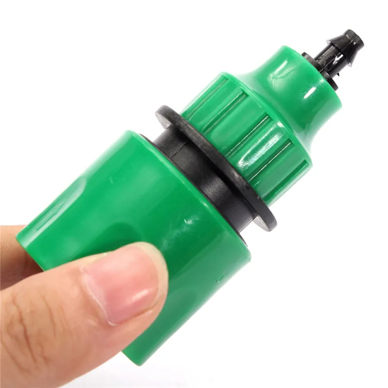

5pc 1/4" hose 3/8" Garden Water Hose Pipe Joint Plastic Spray Nozzle Connector Fitting Quick Connectors for Gardening Irrigation