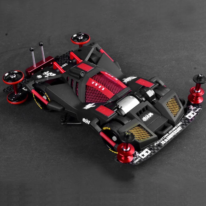 1 шт. RC 4WD модель автомобиля черный паук/Темный большой Mac ручной краски ed полая