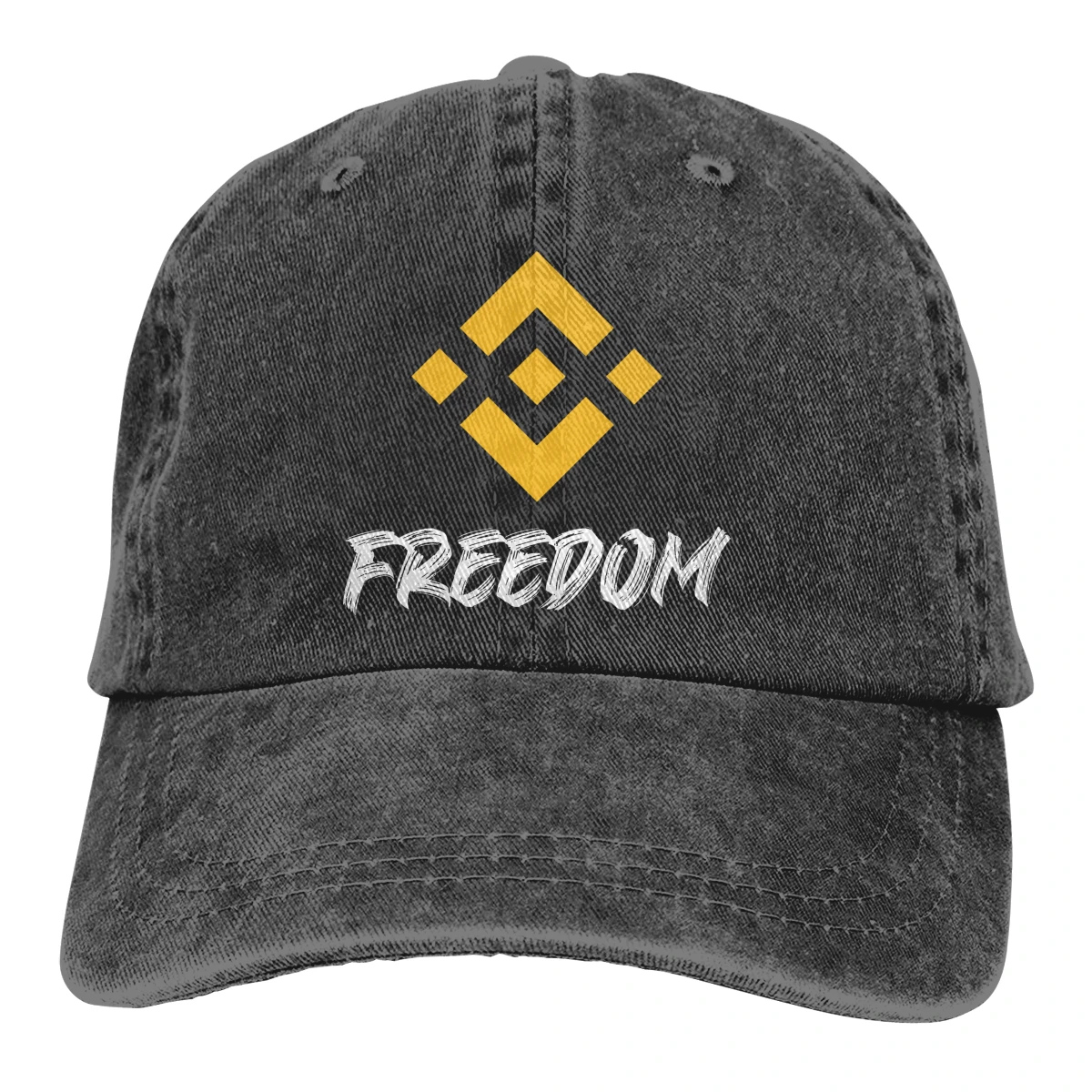 

Freedom Baseball Cap Men Binance Coin BNB Cryptocurrency Caps colors Women Summer Snapback Caps