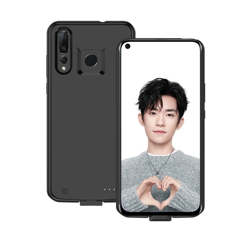 

6500mAh Power Bank Battery Charger Case for Huawei Nova 4 Nova4 Battery Case for Huawei Nova 4e Power Bank Charging Cover Case