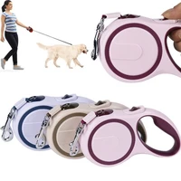 358 meter pet leash automatic retractable dog traction rope walking hiking small medium large dogs tractor training lead
