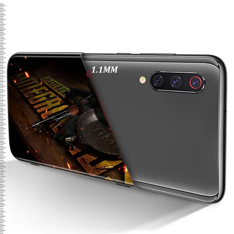 

Game Eat Chicken PU.BG For Xiaomi Mi 11 11i 10T Note 10 9T 9 SE 8 Lite Pro Ultra 5G Black Phone Case