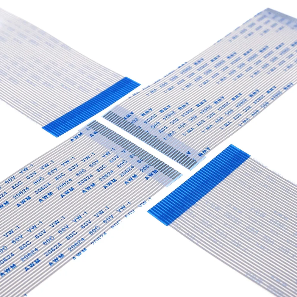 10 шт. FPC FFC Гибкий плоский кабель 40 PIN 1 0 мм шаг те же стороны тип A Длина 50 60 80 100 120 150